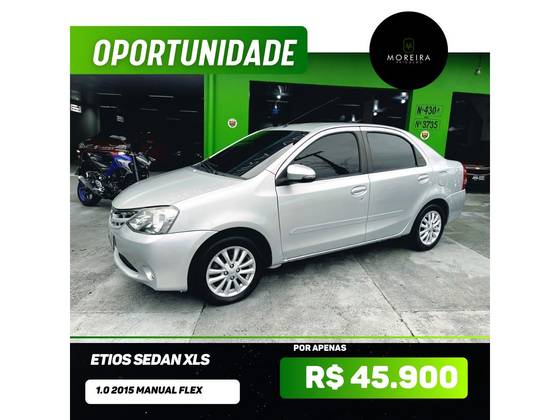 TOYOTA ETIOS 1.3 XS 16V FLEX 4P MANUAL